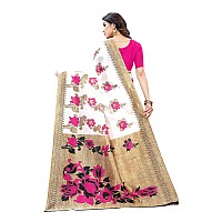 Yashika Womens Jacquard Art Silk Saree REDDYNA Pink