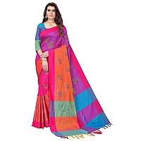 OM SAI LATEST CREATION Soft Cotton Silk Saree For Women Half Under 349 2020 Beautiful For Women saree free size with blouse pi