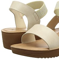 Bata Women's Speed With Lace Beige Sandals -7 UK (6618806)