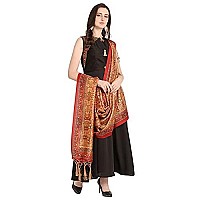 Kahiraa Wholetex Womens Silk Multicoloured Digital Print Free Size Silk Dupatta