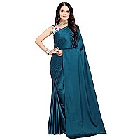 Anant Designer Studio Womens Woven Satin Saree With Blouse Piece SatinDesigner BlouseMorpich