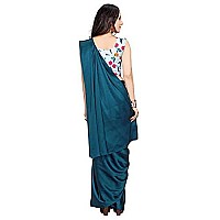 Anant Designer Studio Womens Woven Satin Saree With Blouse Piece SatinDesigner BlouseMorpich