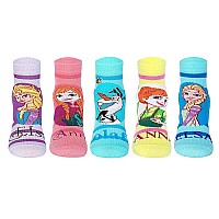 Supersox Ankle Frozen Character Socks For Girls Made With Breathable Anti Odour Moisture Absorbent Combed Cotton With A Extra