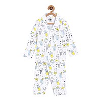 The Mom Store Kids Pajama Set Cotton Nightwearnight Suitsleepwear For Baby My Smoothie 612 Months