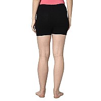 Espresso Womens Rayon Cycling Shorts Pack Of 1 Esp4009Bmblackkm