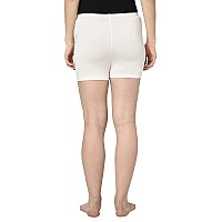 Espresso Womens Rayon Cycling Shorts Pack Of 1 Esp4009Hw3Xlhalf White3Xl