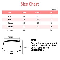 Booph Girls Underwear Cat Baby Toddler Panties 5 Pack Briefs Boyshort For 28Y Multi2 23T