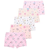 Booph Girls Underwear Cat Baby Toddler Panties 5 Pack Briefs Boyshort For 28Y Multi1 57 Years