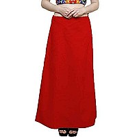 DESI DHANG Readymade Saree Petticoats(Free Size) (RED)