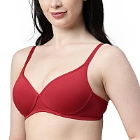 Enamor A039 Everyday Stretchable Cotton Tshirt Bra For Women Padded Nonwired Medium Coverage Available In Solids Print