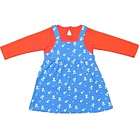 Clothe Funn New Born Knee Length Baby Girl Dress Redroyal 34 Years