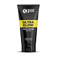 Beardo Ultraglow All in One Face Cream For Men with SPF 30, 60g | Aloe Vera With Vitamin E and Niacinamide for Skin Brightening & Dark Spots Reduction