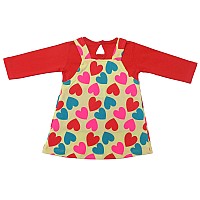 Clothe Funn New Born Knee Length Baby Girl Dress Lemon Aopcoral 34 Years