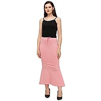 OM SAI LATEST CREATION Womens Lycra Women Petticoat Regular Fit Pant Liner Slip OSLCPT6PinkM