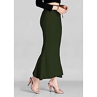 OM SAI LATEST CREATION Womens Lycra Women Petticoat Regular Fit Pant Liner Slip (OSLC-PT-5_Green_M)