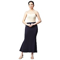 GRECIILOOKS Womens Spandex Pant Liner Slip Regular Fit Petticoat Blue Medium