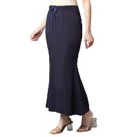 GRECIILOOKS Womens Spandex Pant Liner Slip Regular Fit Petticoat Blue Medium