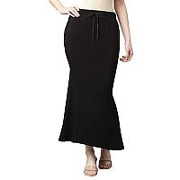 GRECIILOOKS Womens Spandex Pant Liner Slip Regular Fit Petticoat Black Small