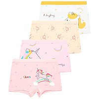 Booph Girls Underwear Cat Baby Toddler Panties 5 Pack Briefs Boyshort For 28Y Multia 45T