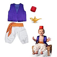 The Root Craft Kids Polyester Blend Photoshoot Dress Props 6 To 12 Month Set Of 4 Aladdin Purple