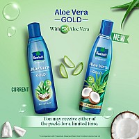 Parachute Advansed Aloe Vera Enriched Coconut Hair Oil Gold | 5X Aloe Vera With Coconut Oil| Makes Hair Sooperr Soft | 400ml