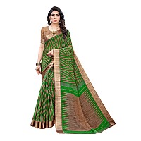 Bee M Pee Designer Printed Collection Blend Cotton Sarees for Women 2022 Turquoise