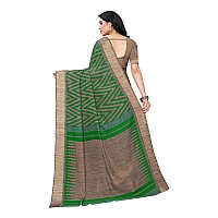 Bee M Pee Designer Printed Collection Blend Cotton Sarees for Women 2022 Turquoise