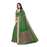 Bee M Pee Designer Printed Collection Blend Cotton Sarees for Women 2022 Turquoise