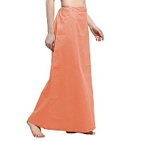 DESI DHANG Readymade Saree Petticoats(Free Size) (Peach - 2)