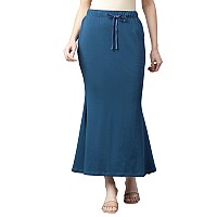 GRECIILOOKS Womens Spandex Pant Liner Slip Regular Fit Petticoat Ice Blue XLarge