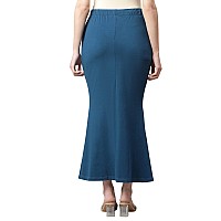 GRECIILOOKS Womens Spandex Pant Liner Slip Regular Fit Petticoat Ice Blue XLarge