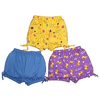 Superbottoms Supersoft Underwear Bloomer Ultrabreathable Panty For Girls Cotton Modal Pack Of 3 Dinosaur Underwear For Ki