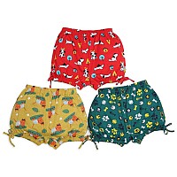 Superbottoms Supersoft Underwear Bloomer Ultrabreathable Underwear Panty For Girls Cotton Modal Pack Of 3 Underwear For Kid