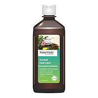 Mukti Gold Herbal Hair Wash Shampoo 400 ml (Flip Top) | Hair Fall Shampoo | Natural Ayurvedic Shampoo with 20 Herbs | 100% Natural