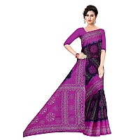 TAMAIRA FASHION Womens Plain Weave Pure Cotton Saree Without Blouse Piece1856Purple