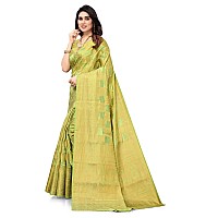 SERONA FABRICS Womens Banarasi Silk Embroidered Work Saree With Blouse Piece