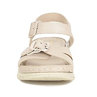 Bata Comfit Chandra Sandal Women sandal In Yellow Beige Gold