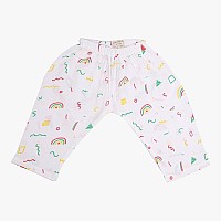 A Toddler Thing 100 Organic Muslin Sleepsuit Jungle White Top Pants Size 34 Years Night Suit For Boys Girls