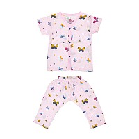 A Toddler Thing 100 Organic Muslin Sleepsuit Top Pants Night Suit For Boys Girls Sleepwear Baby Products Night Wear