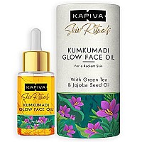 Kapiva Kumkumadi Glow Face Oil (30 ml) | For Glowing Skin | Helps Reduce Dark Spots & Pigmentation | Kumkumadi Tailam