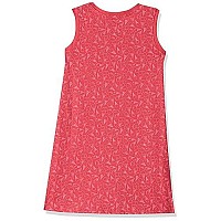 Amazon Brand Jam Honey Girls 100 Cotton Printed Knee Length Sleeveless Dress Age 212 Years