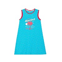 Amazon Brand Jam Honey Girls Cotton Kneelength Casual Dress Jhkss22Dre115Multi 3878 Years