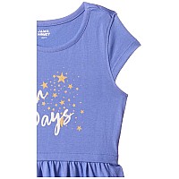 Amazon Brand Jam Honey Girls Cotton Kneelength Casual Dress Jhkss22Dre119Multi 2434 Years