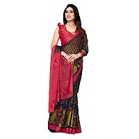 Bee M Pee Designer Chiffon Brasso Pure Sarees for Women Bahubali BMPNavy Blue