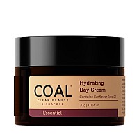 COAL Clean Beauty Hydrating Day Cream with Hyaluronic Acid & Cocoa-Shea Butter | Moisturizes & Hydrates Skin | Women | All Skin Types | 30g