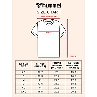 Hummel Budoc Round Neck Half Sleeve Solid Regular Fit Polyester Tshirt For Men Comfortable Breathable Fabric Stretchable For Ev