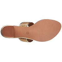 Inc.5 Block Heel Thong Sandal For Women_990144_ROSE GOLD_4_UK