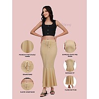 Saree Shapewear Petticoat for Women Mermaid Fit Flared Shapewear for Saree PetticoatShape Wear Dress for SareeSlim Saree Sha