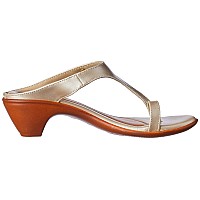 BATA womens Anjali E Silver Slipper - 6 UK (6711188)