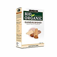 INDUS VALLEY 100% Organic Sandalwood Face Pack, 30g